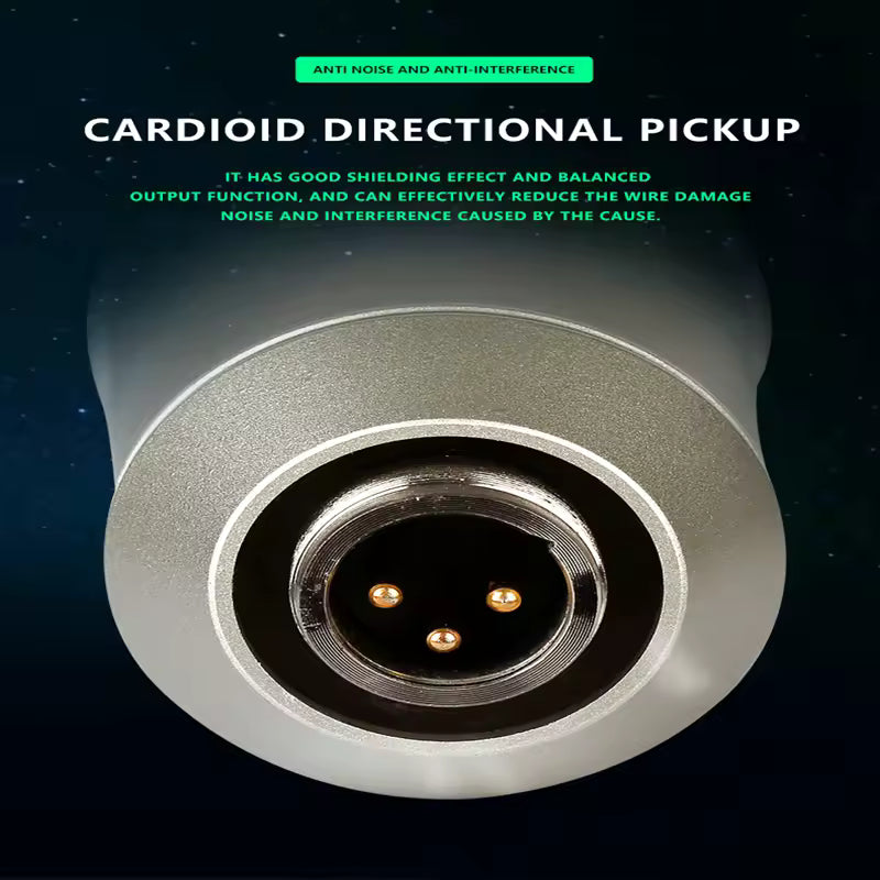 VeGue - Micrófono de condensador de Metal