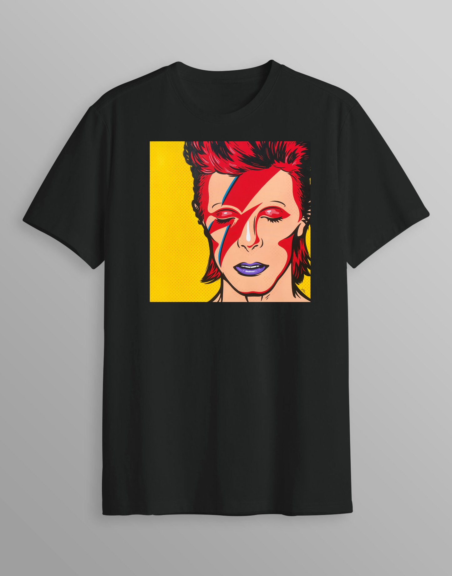 Playera manga corta Bowie Ziggy