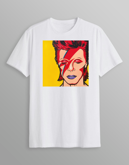 Playera manga corta Bowie Ziggy
