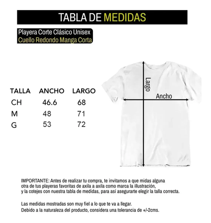 Playera Ajolote - Para Hombre/ Mujer