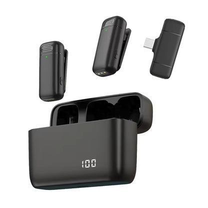 iTWS - Kit de micrófono Lavalier inalámbrico