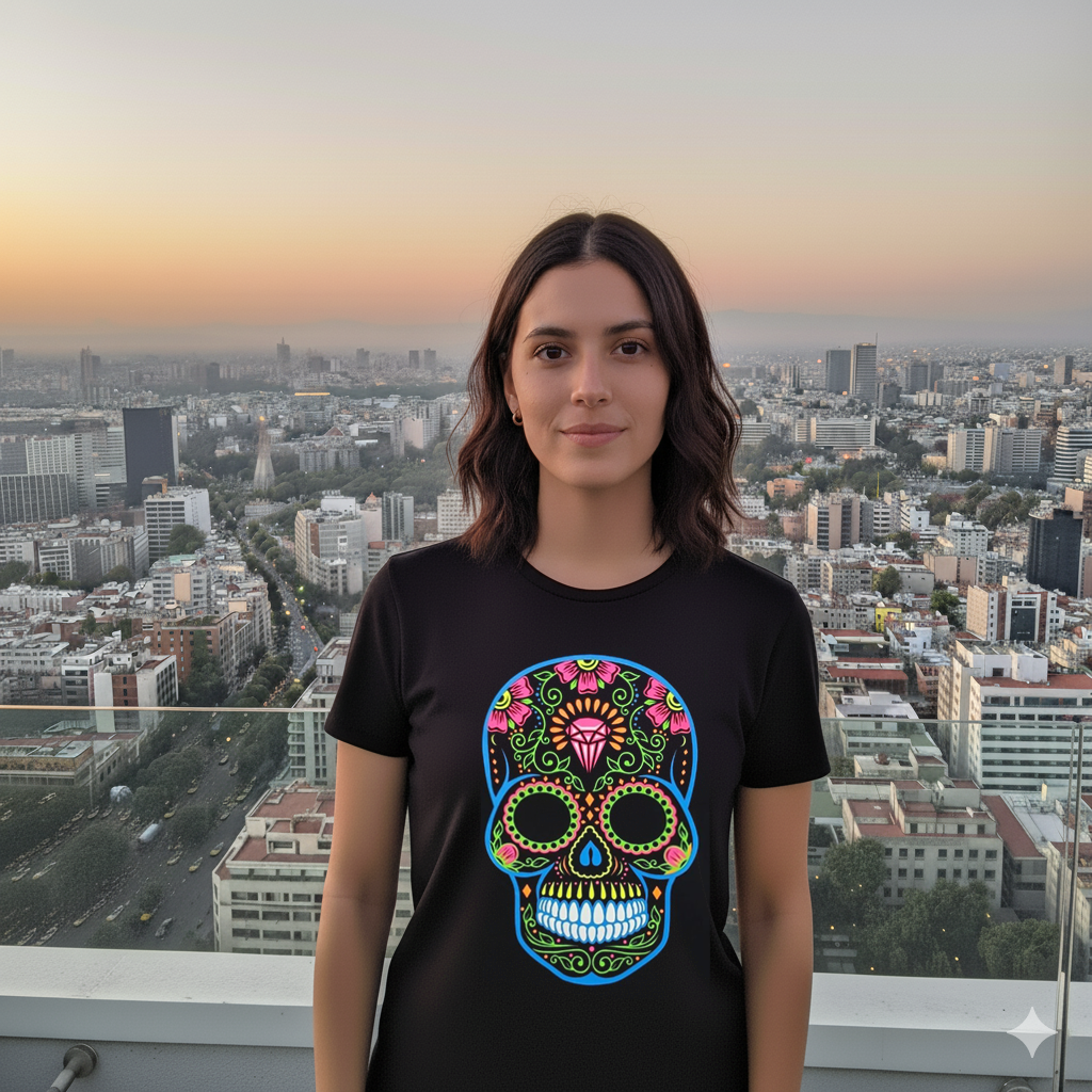 Playera Calavera para hombre/mujer
