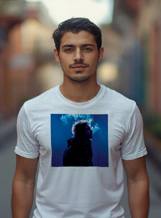 Playera manga corta  Cerati Silueta en humo