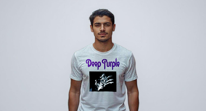 Playera manga corta Deep Purple