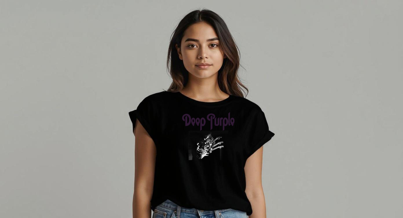 Playera manga corta Deep Purple