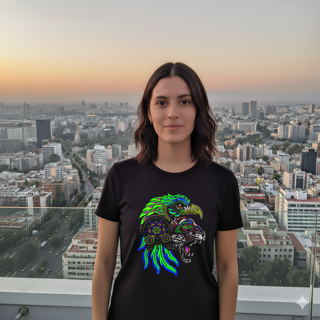 Playera Guerrero Jaguar para hombre/mujer