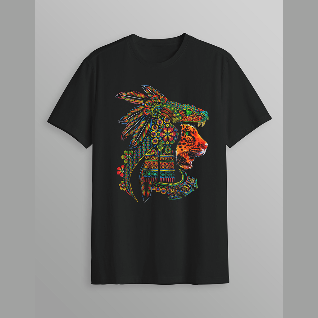 Playera Guerrero Jaguar para hombre/mujer