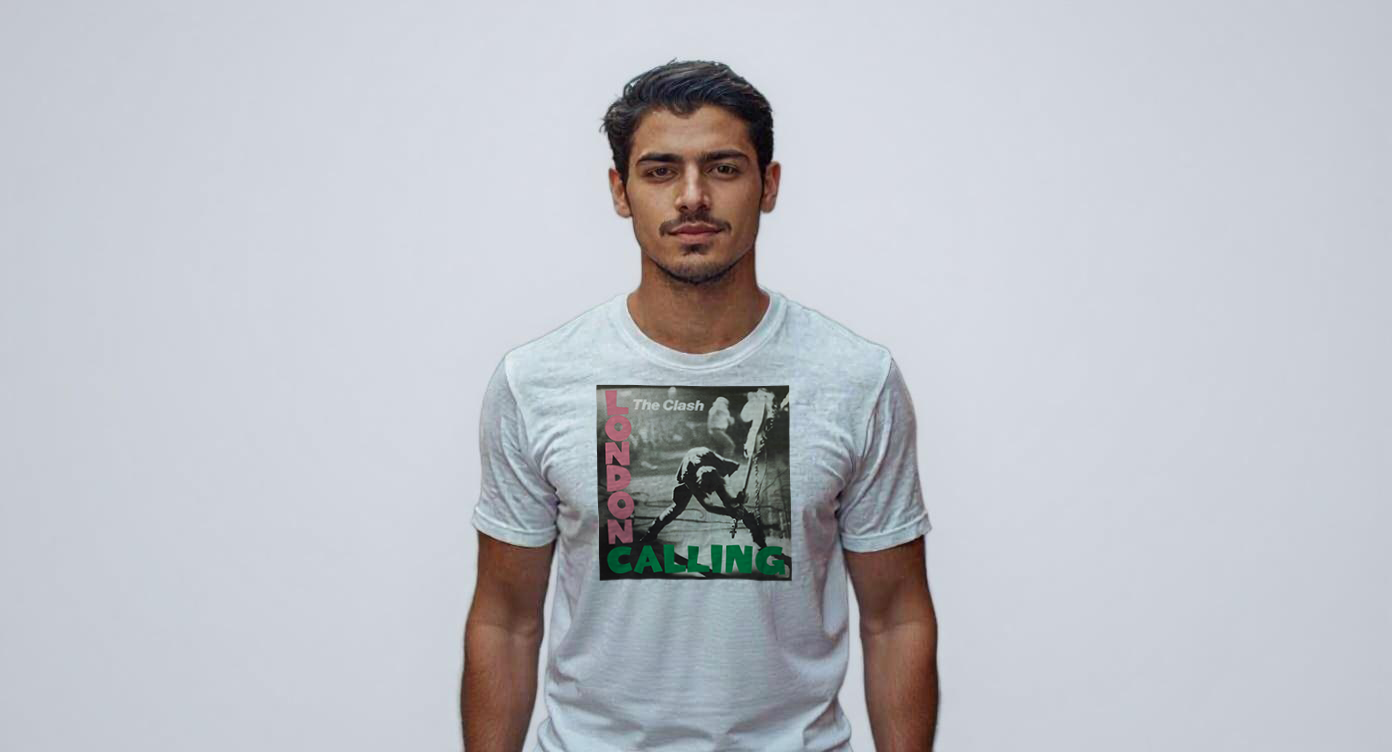 Playera manga corta London Calling