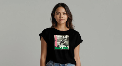 Playera manga corta London Calling