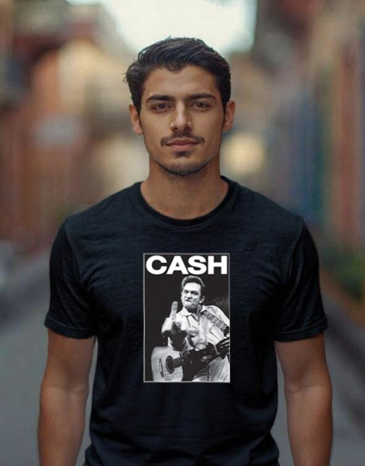 Playera Johnny Cash para hombre/mujer