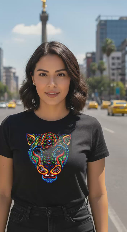 Camiseta manga corta jaguar.